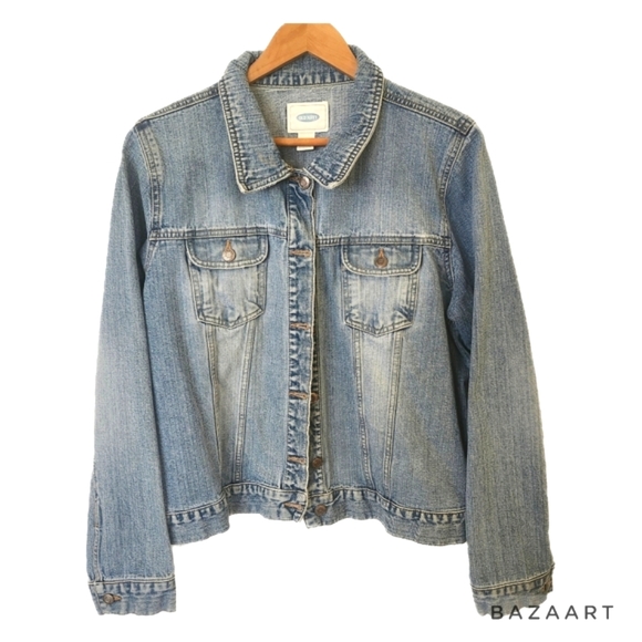 Old Navy Jackets & Blazers - Vintage Old Navy Cropped Jeans Jacket